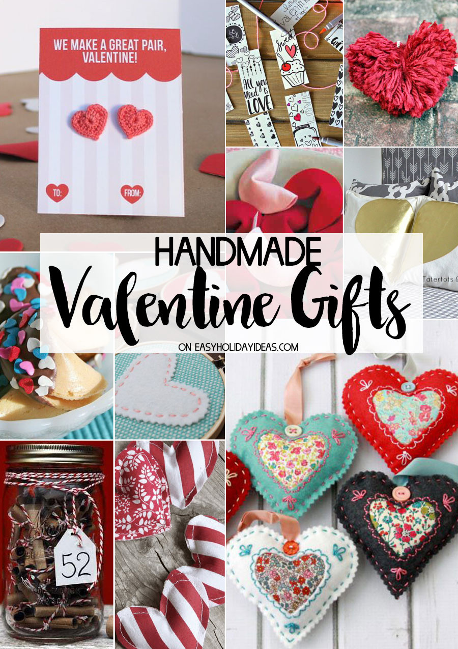 Valentines Day Gift Ideas Homemade
 Handmade Valentine Gifts Easy Holiday Ideas