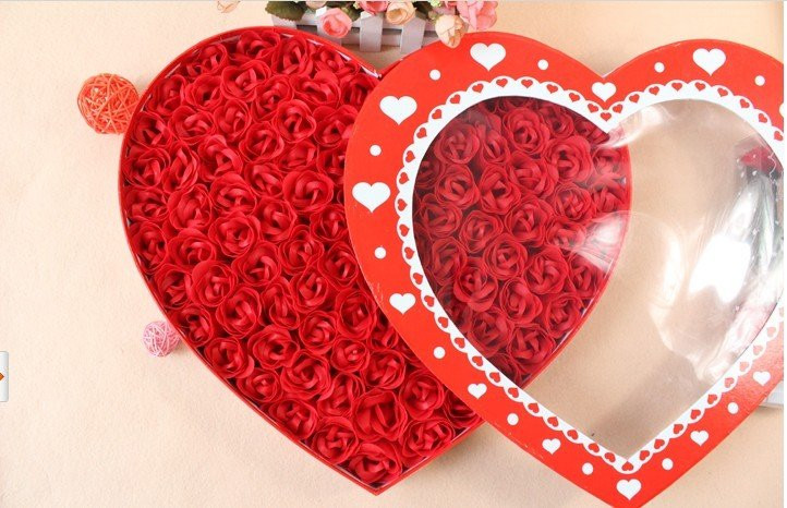 Valentines Day Girlfriend Gift Ideas
 100soap flower Roses Wedding send girlfriend July 7th