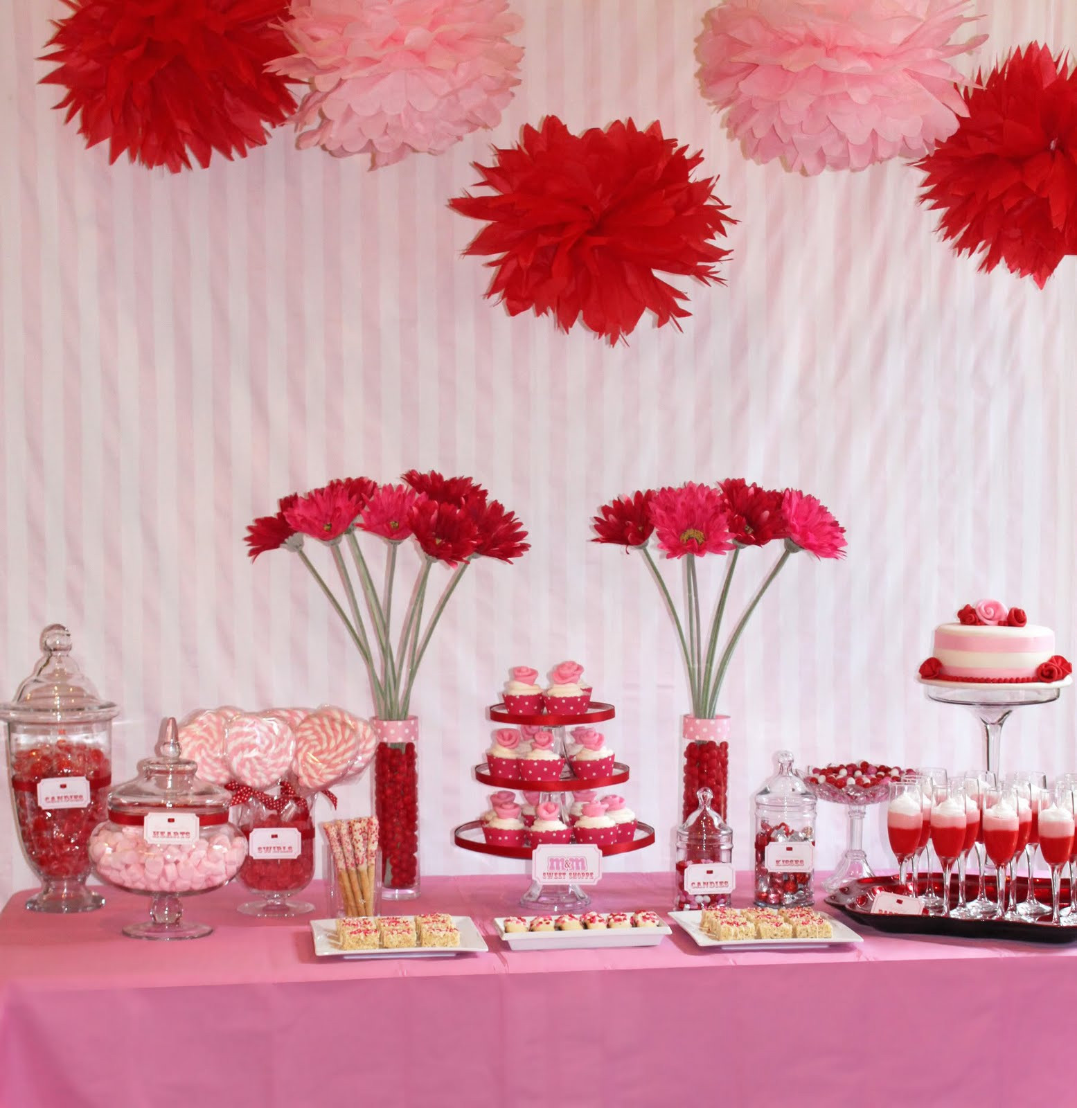 Valentines Day Party Idea
 Sweet Valentine s Day Party Oh My Creative