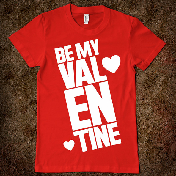 Valentines Day Shirt Ideas
 T shirt printing and design ideas for a British Valentine