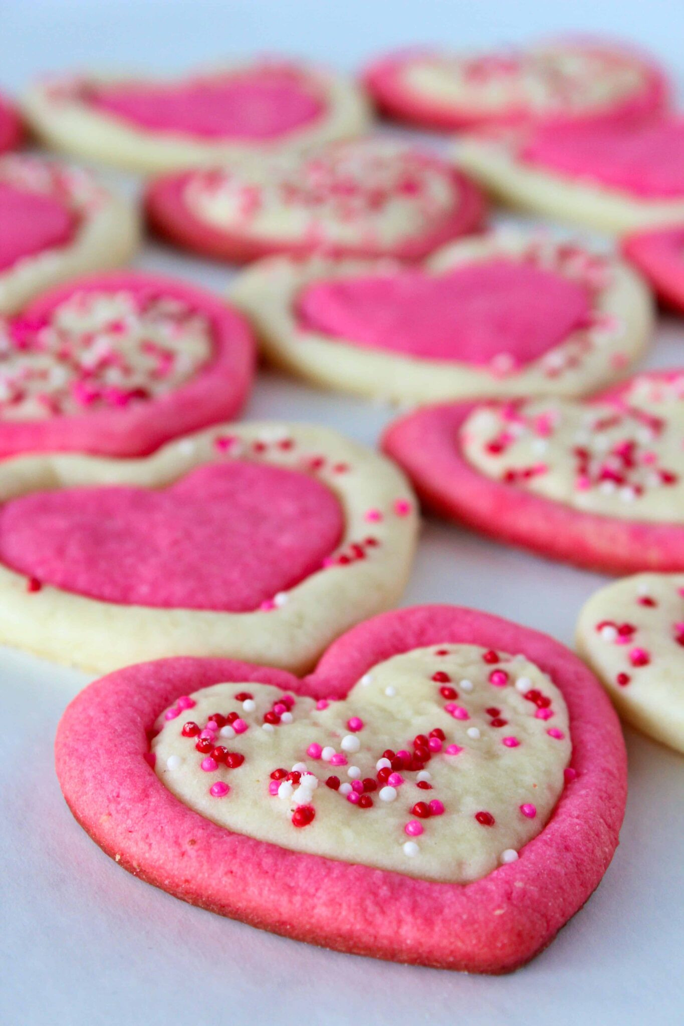 Valentines Day Sugar Cookies
 Easy Valentine s Day Sugar Cookies
