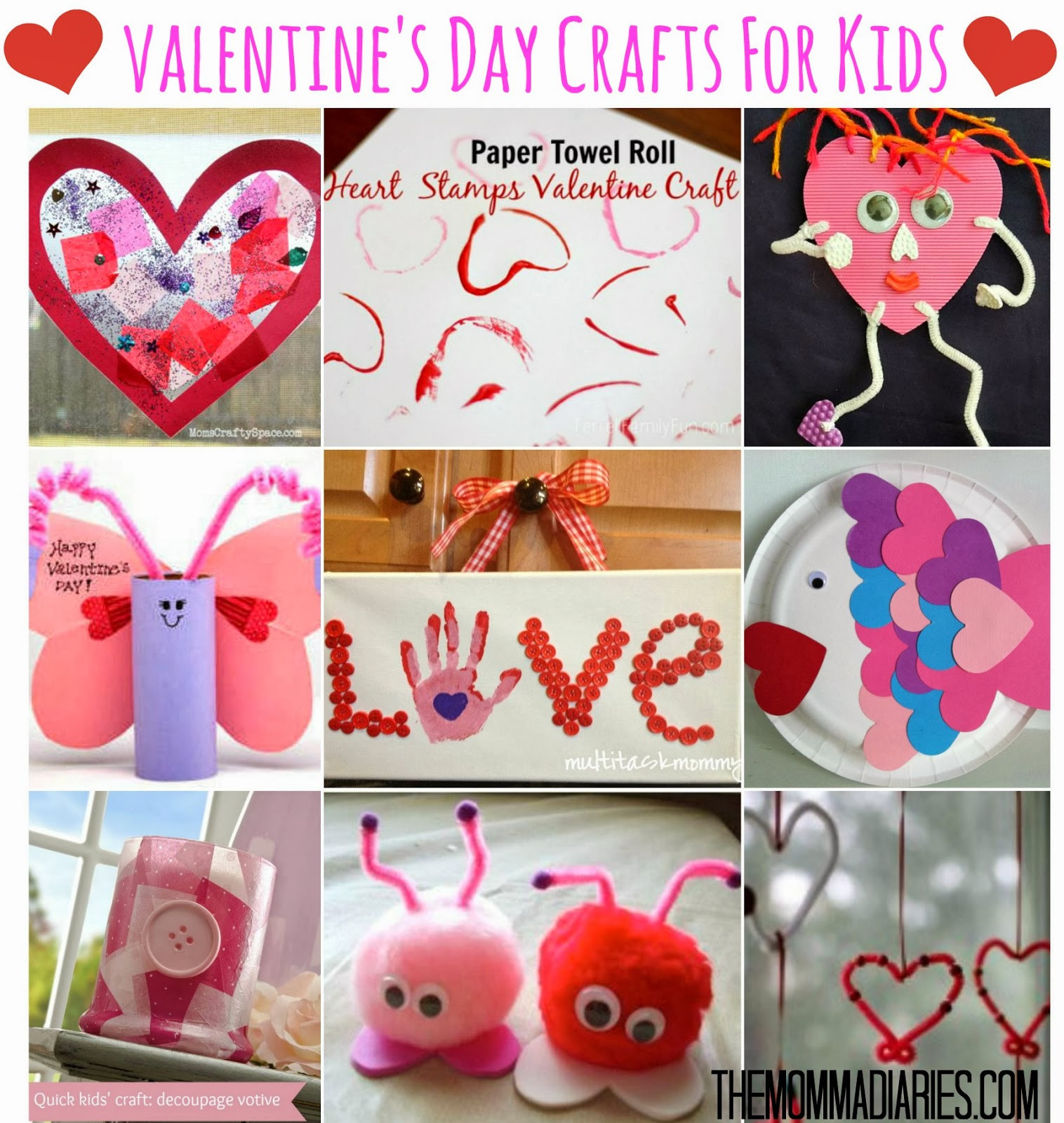 Valentines Day toddler Craft Awesome Valentine S Day Crafts for Kids the Momma Diaries