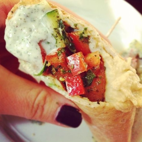 Vegetarian Middle Eastern Recipes
 Middle Eastern Pita Sandwich Recipe