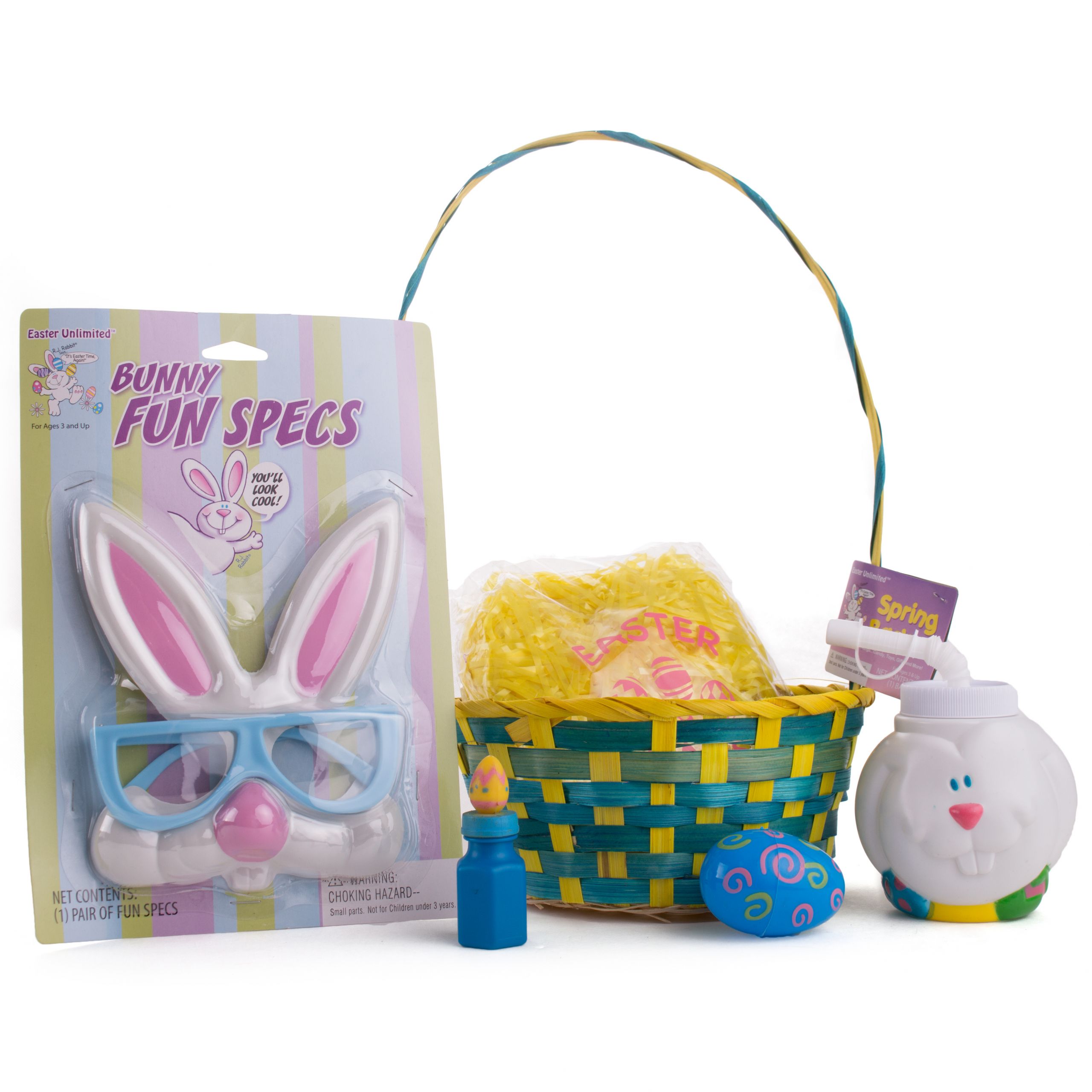 Walmart Easter Gifts
 Bunny Fun Specs and Cup Rabbit Kids 24pc 14" Easter Basket
