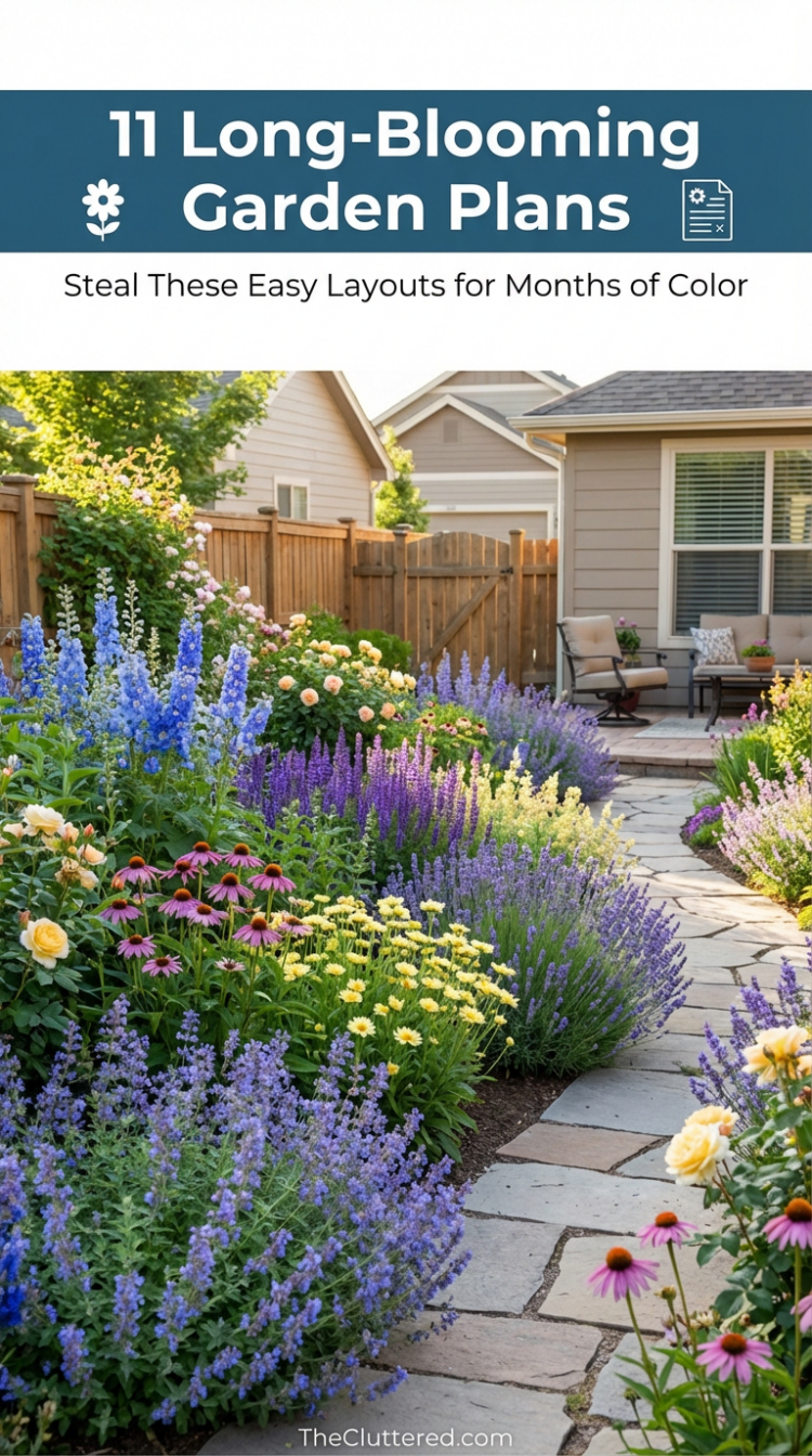11 Long-Blooming Garden Plans for Months of Color