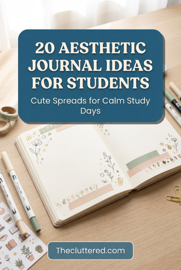 20 Aesthetic Journal Ideas for Students
