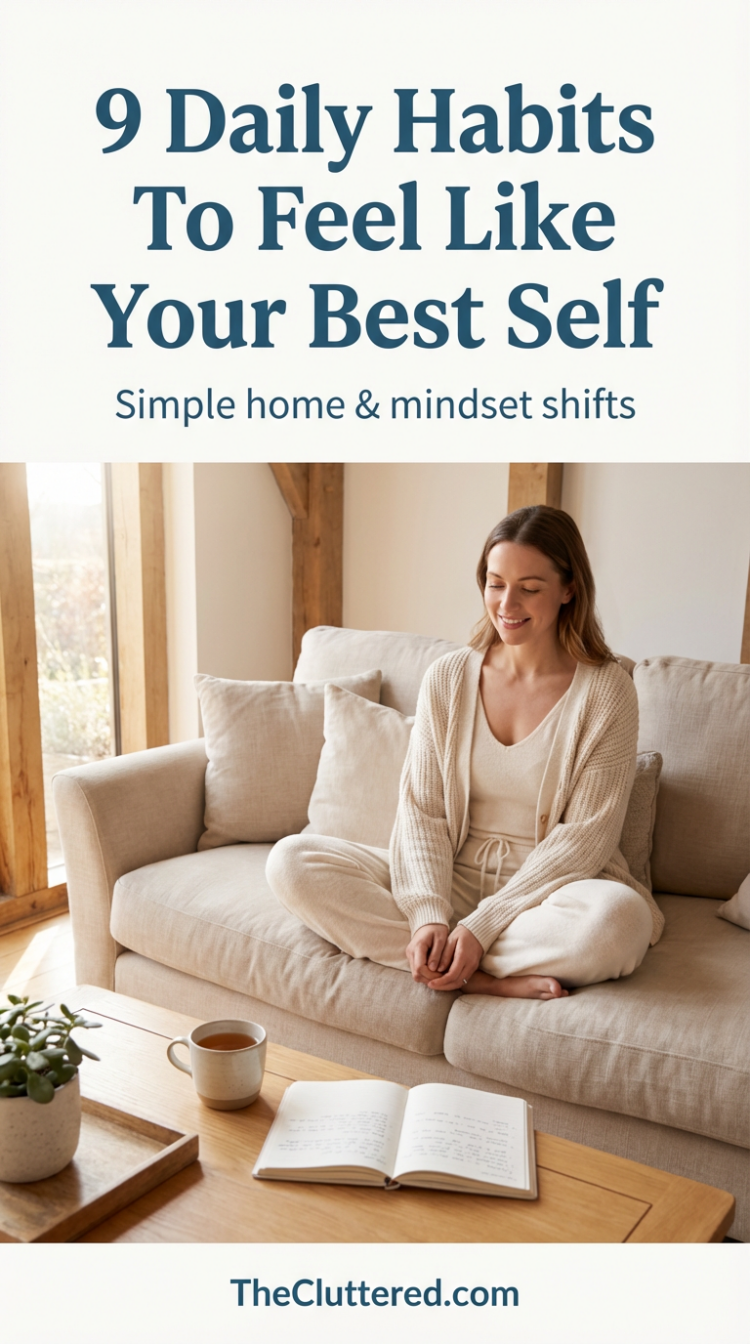 9 Simple Daily Habits To Feel Like Your Best Self