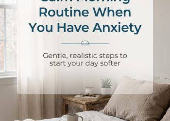 How to Create a Calm Morning Routine When You Have Anxiety (That Feels Realistic, Not Perfect)