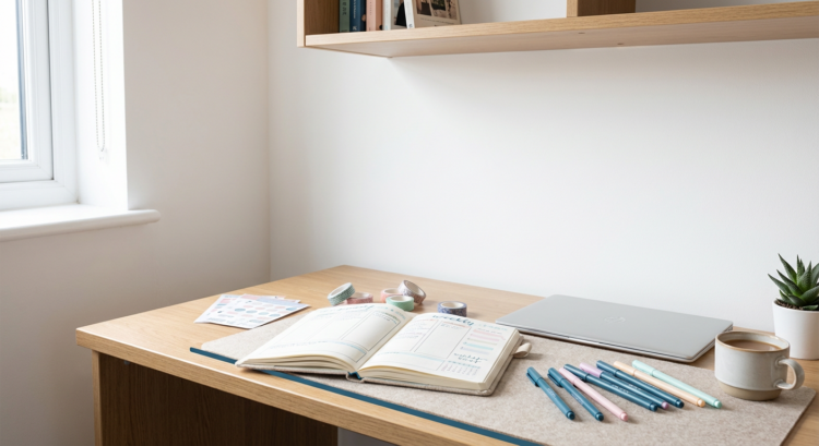 Cozy Aesthetic Journal Ideas Study Corner