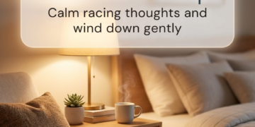 Simple Cozy Night Routine for Anxious Women Who Can’t Sleep (That Actually Feels Doable)