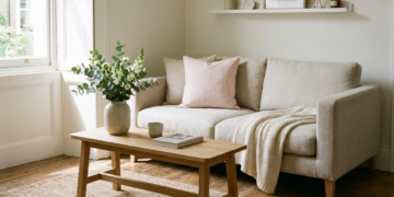 Small Apartment Spring Decor on a Tiny Budget