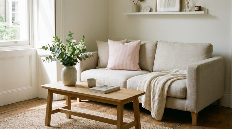 Small Apartment Spring Decor on a Tiny Budget