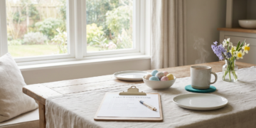 Calm Easter Morning Routine Planner